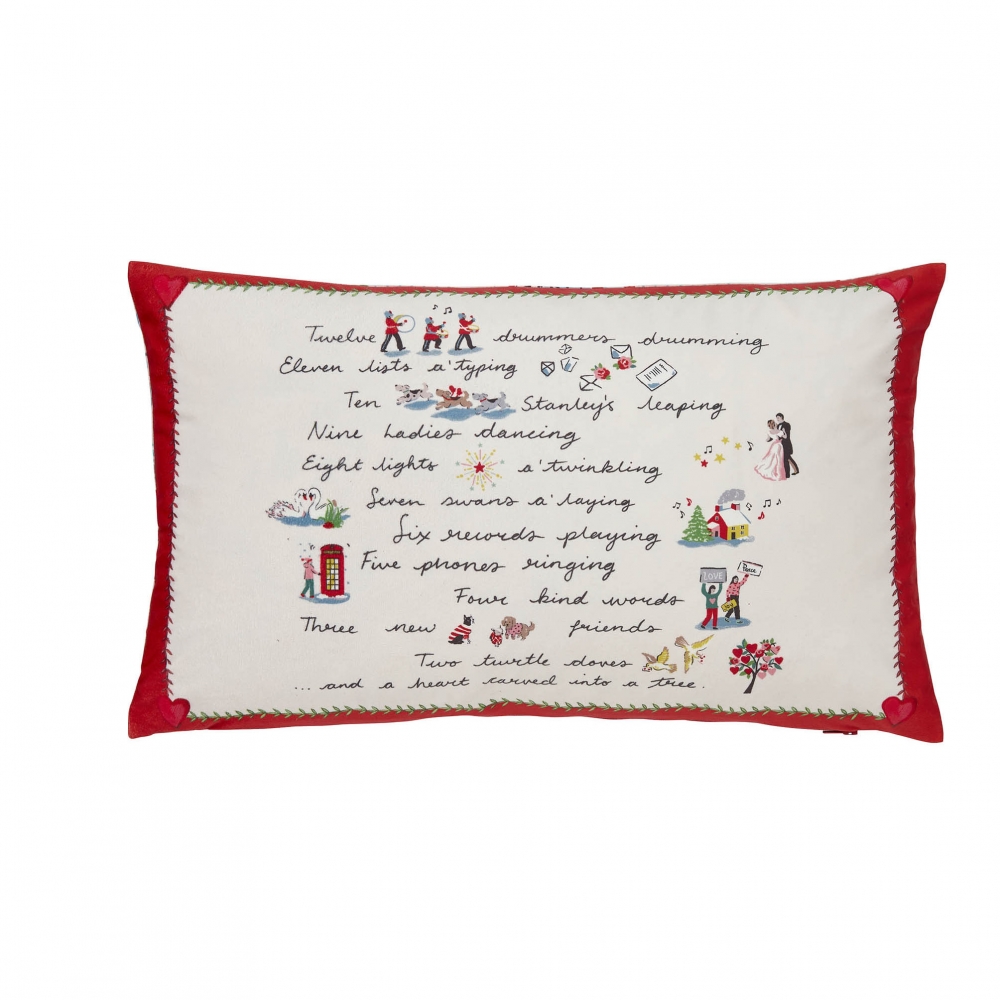 cath kidston christmas cushion