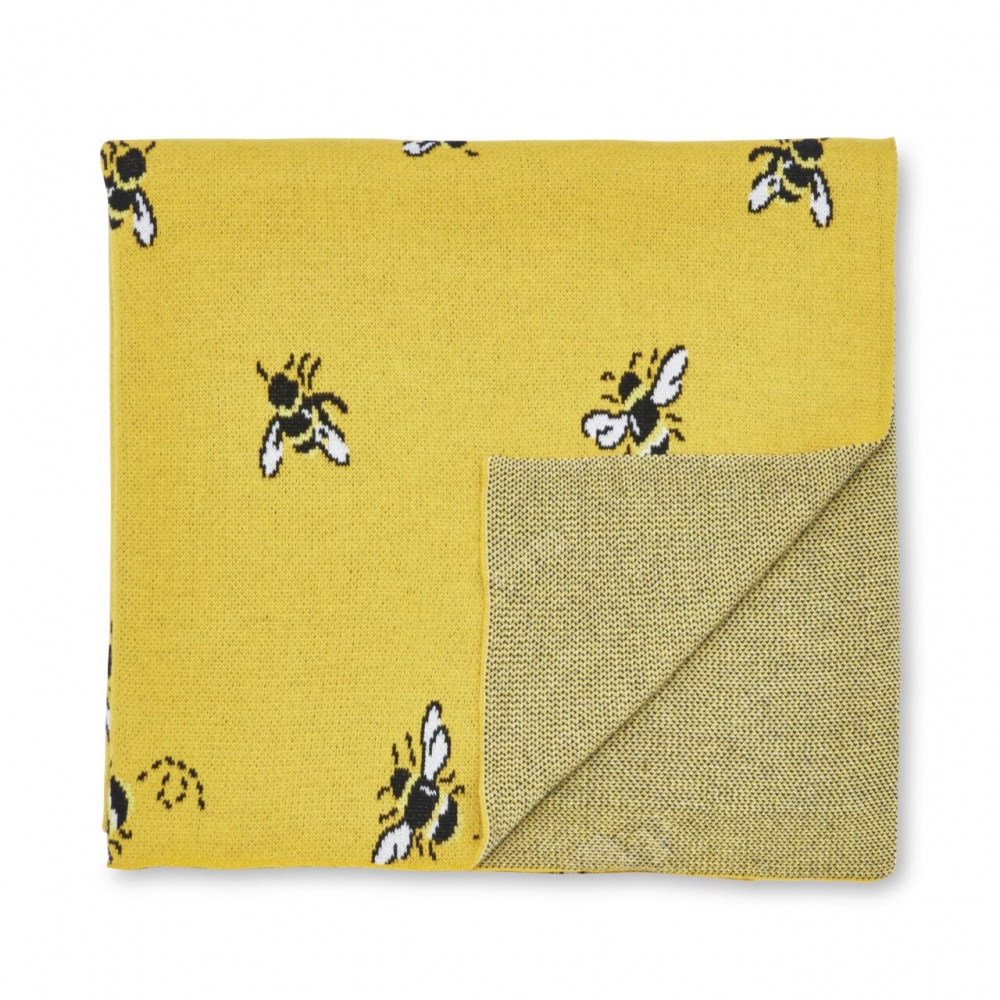 Joules Botanical Bee Towels Gold