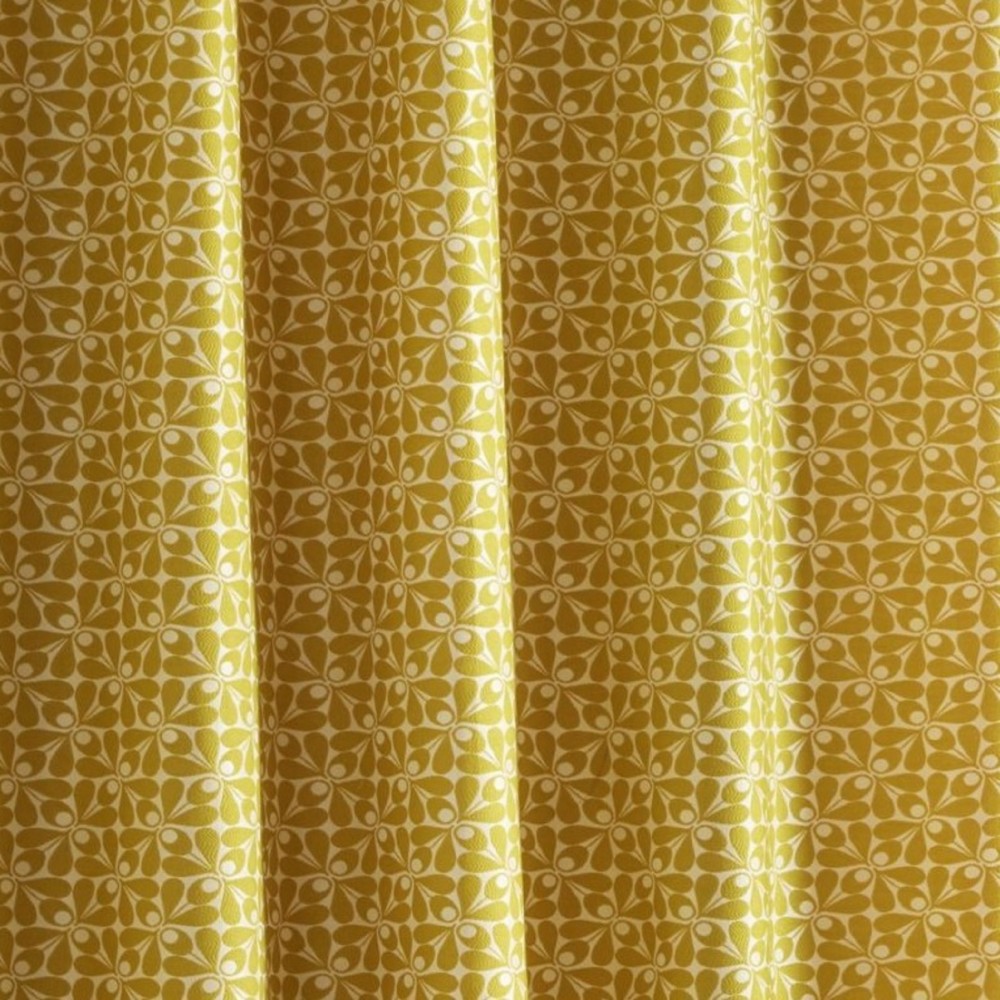 Woven Acorn Cup Lined Eyelet Curtains by Orla Kiely Dandelion House